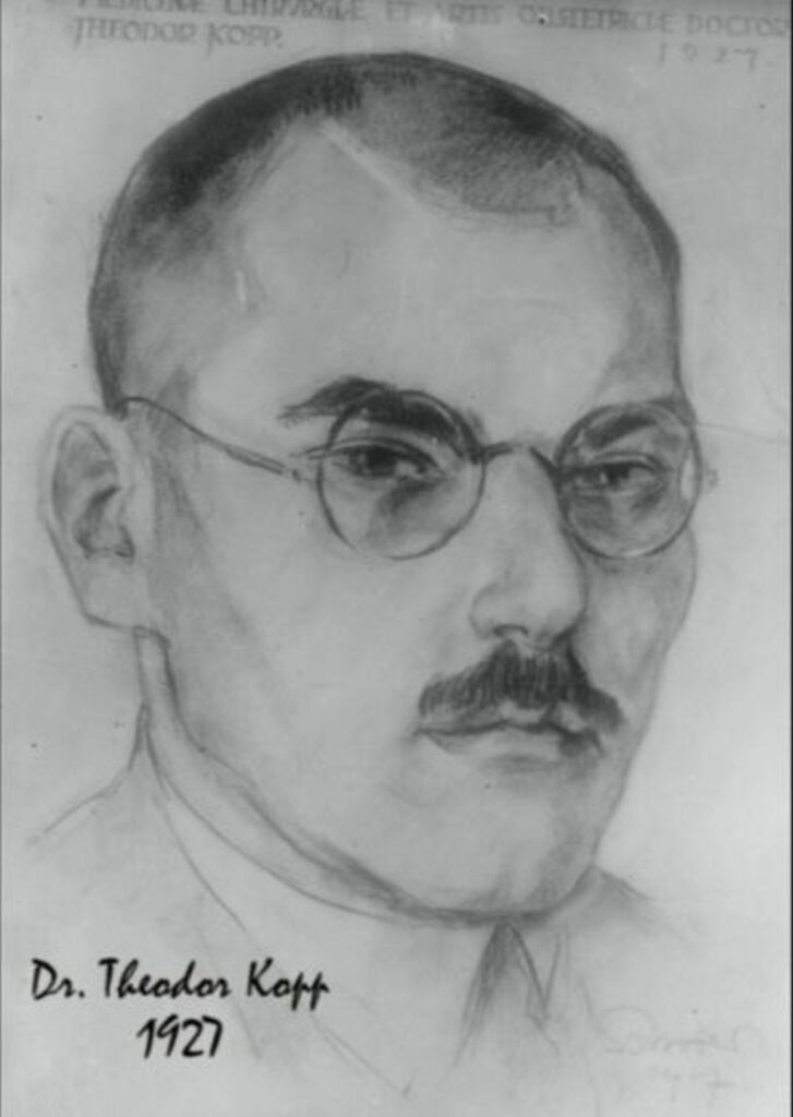 Gschwend - Gaildorfer Straße - Hausnummer 11 - 1927
Dr. med. Theodor Kopp
Ehrenbürger von Gschwend 
seit 20.11.1959